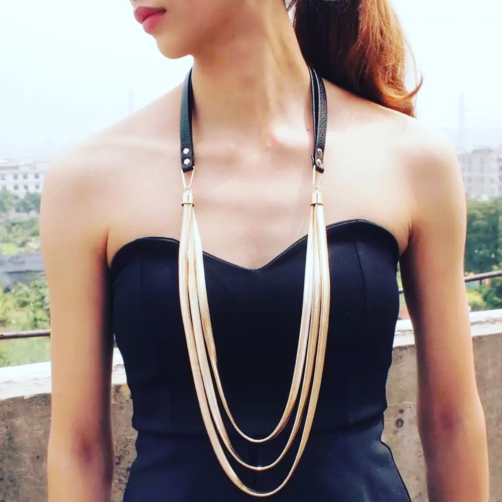 Multi layered necklaces